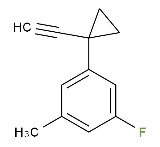 1-(1-ethynylcyclopropyl)-3-fluoro-5-methylbenzene