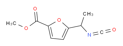 methyl 5-(1-isocyanatoethyl)furan-2-carboxylate