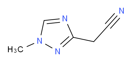 2-(1-methyl-1H-1,2,4-triazol-3-yl)acetonitrile