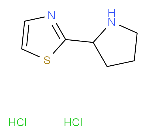 2-(pyrrolidin-2-yl)-1,3-thiazole dihydrochloride
