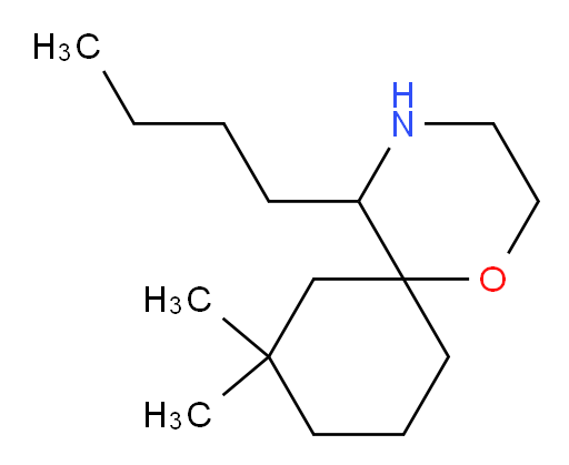 5-butyl-8,8-dimethyl-1-oxa-4-azaspiro[5.5]undecane