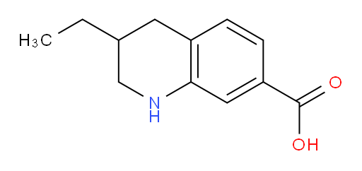 3-ethyl-1,2,3,4-tetrahydroquinoline-7-carboxylic acid
