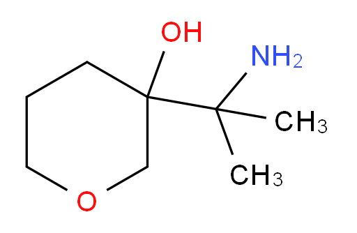 3-(2-aminopropan-2-yl)oxan-3-ol