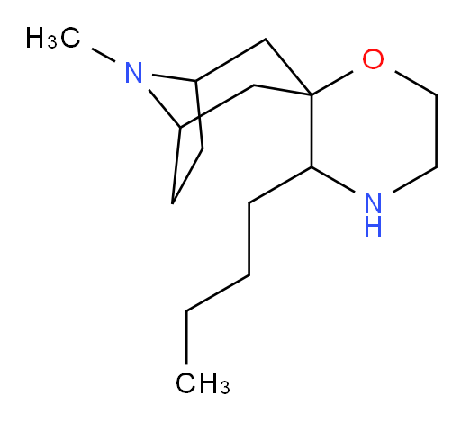 3'-butyl-8-methyl-8-azaspiro[bicyclo[3.2.1]octane-3,2'-morpholine]