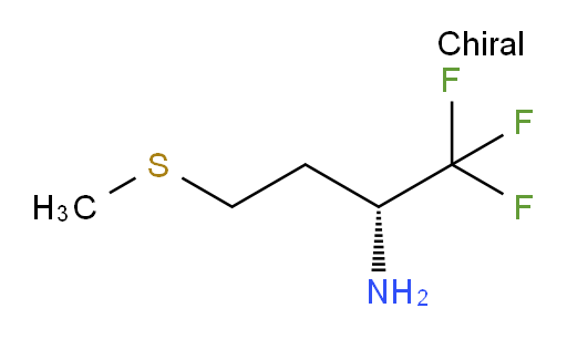 (2R)-1,1,1-trifluoro-4-(methylsulfanyl)butan-2-amine