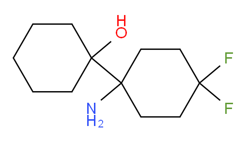 1-(1-amino-4,4-difluorocyclohexyl)cyclohexan-1-ol