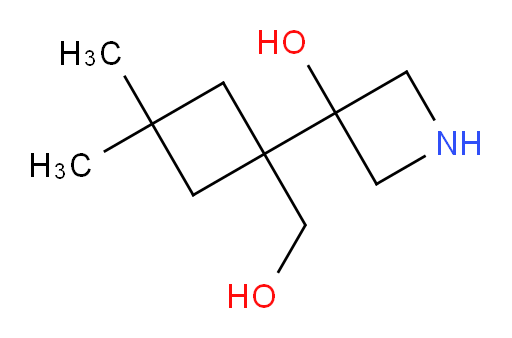 3-[1-(hydroxymethyl)-3,3-dimethylcyclobutyl]azetidin-3-ol