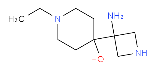 4-(3-aminoazetidin-3-yl)-1-ethylpiperidin-4-ol