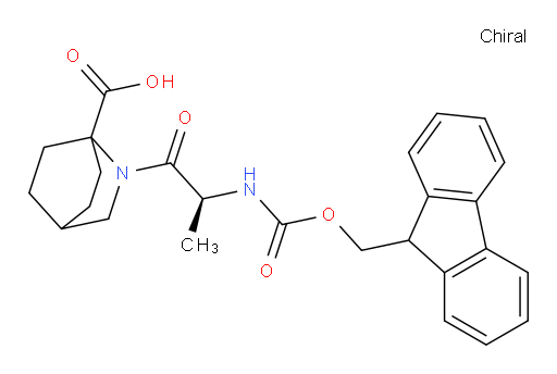 2-[(2S)-2-({[(9H-fluoren-9-yl)methoxy]carbonyl}amino)propanoyl]-2-azabicyclo[2.2.2]octane-1-carboxylic acid
