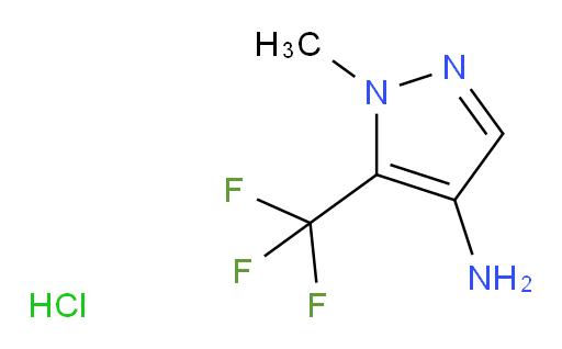 1-methyl-5-(trifluoromethyl)-1H-pyrazol-4-amine hydrochloride