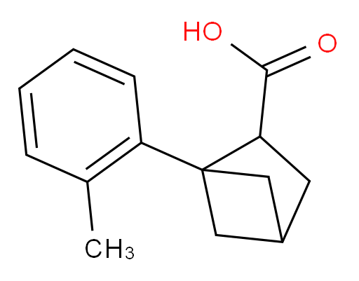 1-(2-methylphenyl)bicyclo[2.1.1]hexane-2-carboxylic acid