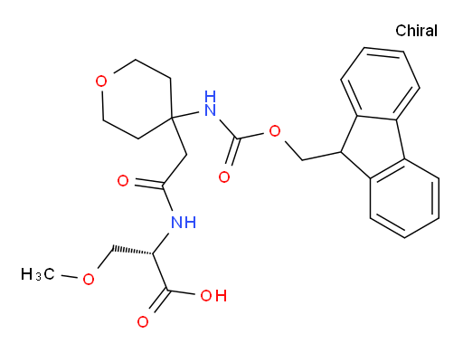 (2S)-2-{2-[4-({[(9H-fluoren-9-yl)methoxy]carbonyl}amino)oxan-4-yl]acetamido}-3-methoxypropanoic acid