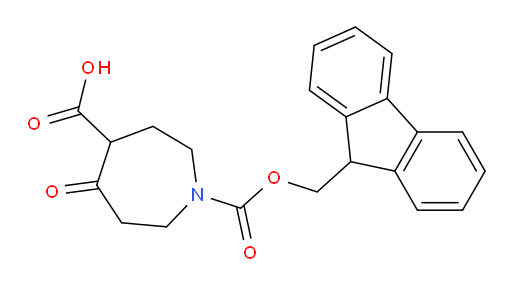 1-{[(9H-fluoren-9-yl)methoxy]carbonyl}-5-oxoazepane-4-carboxylic acid