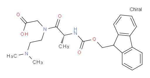 2-[(2R)-N-[2-(dimethylamino)ethyl]-2-({[(9H-fluoren-9-yl)methoxy]carbonyl}amino)propanamido]acetic acid