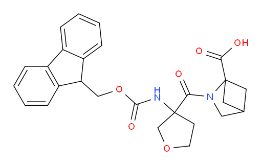 2-[3-({[(9H-fluoren-9-yl)methoxy]carbonyl}amino)oxolane-3-carbonyl]-2-azabicyclo[2.1.1]hexane-1-carboxylic acid