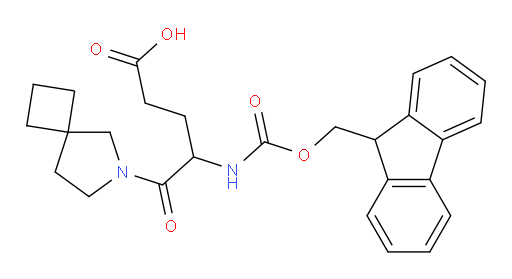 5-{6-azaspiro[3.4]octan-6-yl}-4-({[(9H-fluoren-9-yl)methoxy]carbonyl}amino)-5-oxopentanoic acid