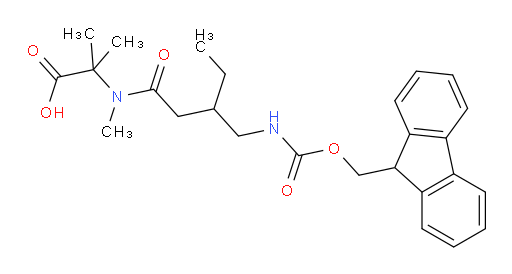 2-{3-[({[(9H-fluoren-9-yl)methoxy]carbonyl}amino)methyl]-N-methylpentanamido}-2-methylpropanoic acid