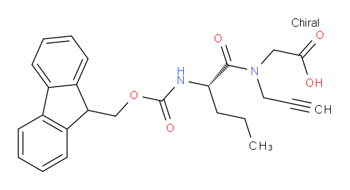 2-[(2S)-2-({[(9H-fluoren-9-yl)methoxy]carbonyl}amino)-N-(prop-2-yn-1-yl)pentanamido]acetic acid