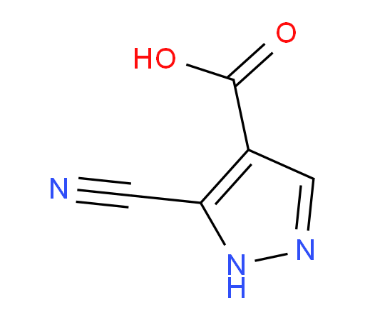 5-cyano-1H-pyrazole-4-carboxylic acid