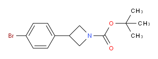 tert-butyl 3-(4-bromophenyl)azetidine-1-carboxylate
