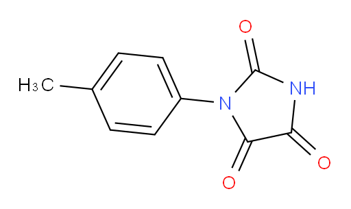 1-(4-methylphenyl)imidazolidine-2,4,5-trione
