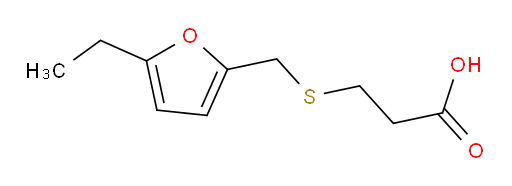 3-{[(5-ethylfuran-2-yl)methyl]sulfanyl}propanoic acid
