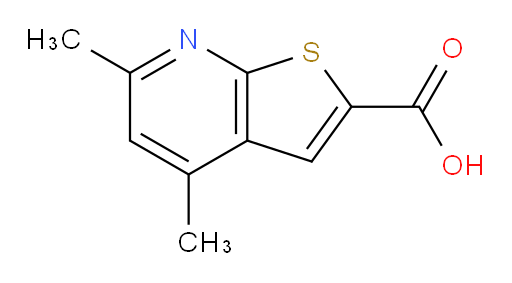 4,6-dimethylthieno[2,3-b]pyridine-2-carboxylic acid