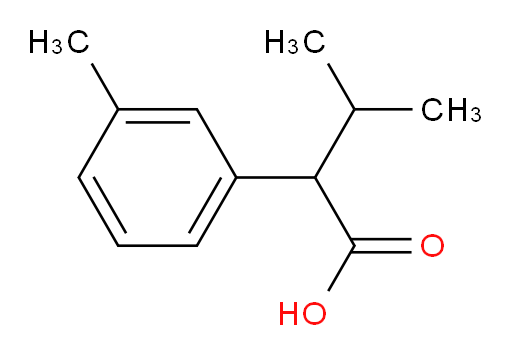 3-methyl-2-(3-methylphenyl)butanoic acid