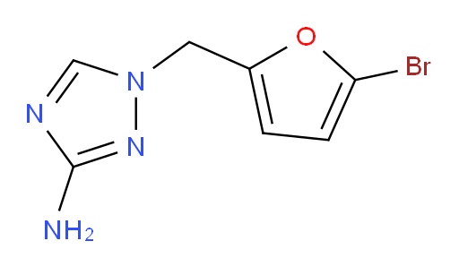 1-[(5-bromofuran-2-yl)methyl]-1H-1,2,4-triazol-3-amine