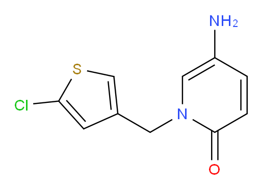 5-amino-1-[(5-chlorothiophen-3-yl)methyl]-1,2-dihydropyridin-2-one