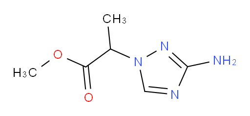 methyl 2-(3-amino-1H-1,2,4-triazol-1-yl)propanoate