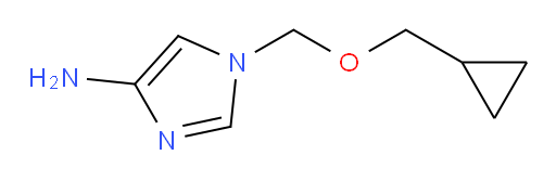 1-[(cyclopropylmethoxy)methyl]-1H-imidazol-4-amine