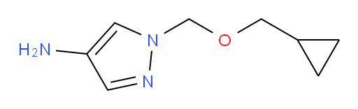 1-[(cyclopropylmethoxy)methyl]-1H-pyrazol-4-amine