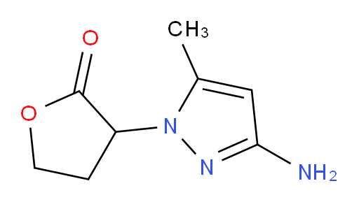 3-(3-amino-5-methyl-1H-pyrazol-1-yl)oxolan-2-one