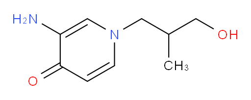 3-amino-1-(3-hydroxy-2-methylpropyl)-1,4-dihydropyridin-4-one