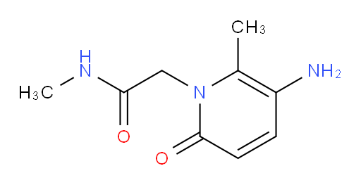 2-(5-amino-6-methyl-2-oxo-1,2-dihydropyridin-1-yl)-N-methylacetamide