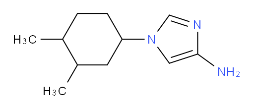 1-(3,4-dimethylcyclohexyl)-1H-imidazol-4-amine