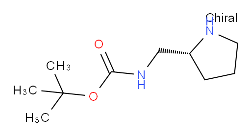 1,1-Dimethylethyl N-[(2R)-2-pyrrolidinylmethyl]carbamate