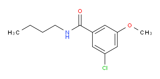 N-butyl-3-chloro-5-methoxybenzamide