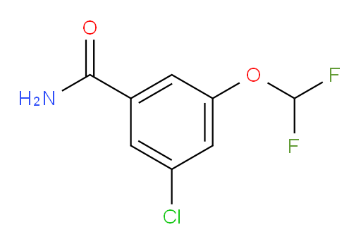 3-chloro-5-(difluoromethoxy)benzamide