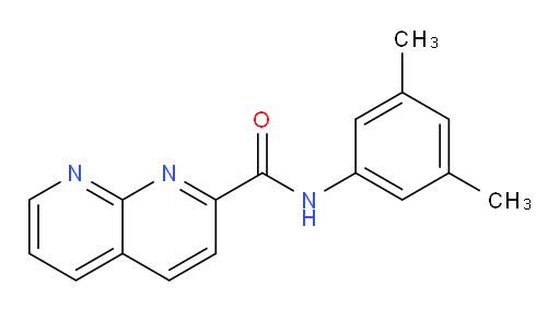 N-(3,5-dimethylphenyl)-1,8-naphthyridine-2-carboxamide