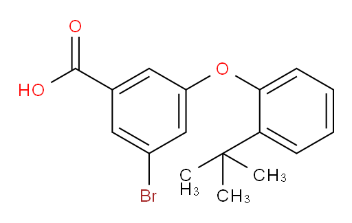 3-bromo-5-(2-(tert-butyl)phenoxy)benzoic acid