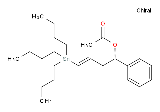 (S,E)-1-phenyl-4-(tributylstannyl)but-3-en-1-yl acetate