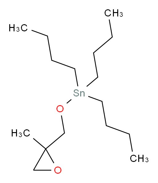 tributyl((2-methyloxiran-2-yl)methoxy)stannane