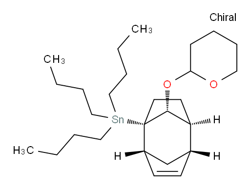 tributyl((1S,2R,5S,6S,9R)-9-((tetrahydro-2H-pyran-2-yl)oxy)tricyclo[4.2.1.12,5]dec-3-en-1-yl)stannane