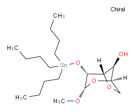 (1R,3S,4R,5S,8S)-3-methoxy-4-((tributylstannyl)oxy)-2,6-dioxabicyclo[3.2.1]octan-8-ol