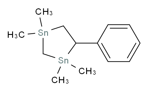 1,1,3,3-tetramethyl-4-phenyl-1,3-distannolane