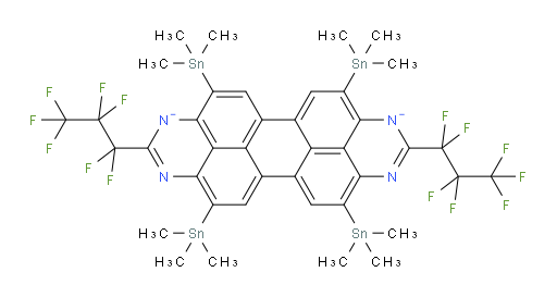 2,9-bis(perfluoropropyl)-4,7,11,14-tetrakis(trimethylstannyl)benzo[1,2,3-gh:4,5,6-g'h']diperimidine-1,10-diide