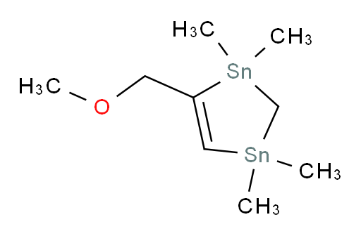 4-(甲氧基甲基)-1,1,3,3-四甲基-2,3-二氢-1H-1,3-二stannole