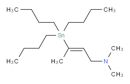 (E)-N,N-dimethyl-3-(tributylstannyl)but-2-en-1-amine